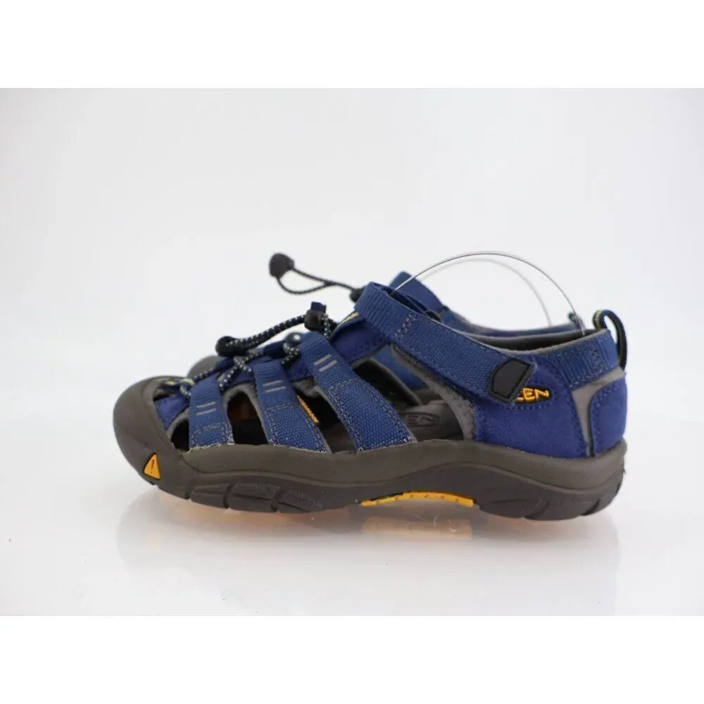 Keen Newport H2 Sandals Youth Boys 4 Blue Sport Hiking Fisherman Outdoor